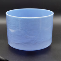 Crystal Tones 8" Egyptian Blue Quartz Crystal Singing Bowl (F#4-45)