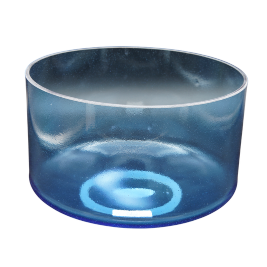 Crystal Tones 9" Indigo Quartz Crystal Singing Bowl (E4+15)