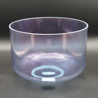 Crystal Tones 10" Androgynous Indium Quartz Crystal Singing Bowl (C#4+15)