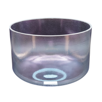 Crystal Tones 10" Androgynous Indium Quartz Crystal Singing Bowl (C#4+15)
