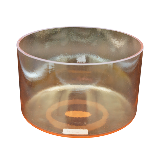 Crystal Tones 8" Grandmother Quartz Crystal Singing Bowl (F#4-15)