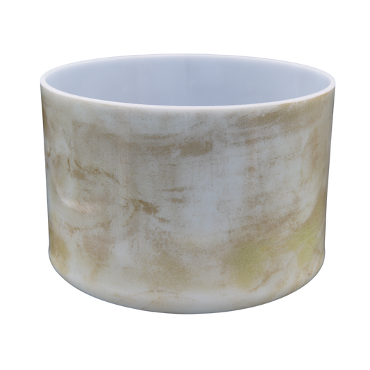 Crystal Tones 9" Mt Shasta Serpentine Quartz Crystal Singing Bowl (C#4+40)