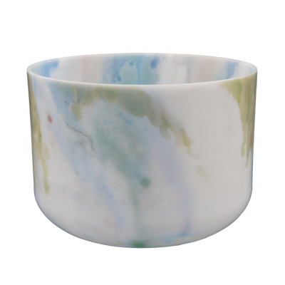 Crystal Tones 10" Abalone Quartz Crystal Singing Bowl (C4-20)