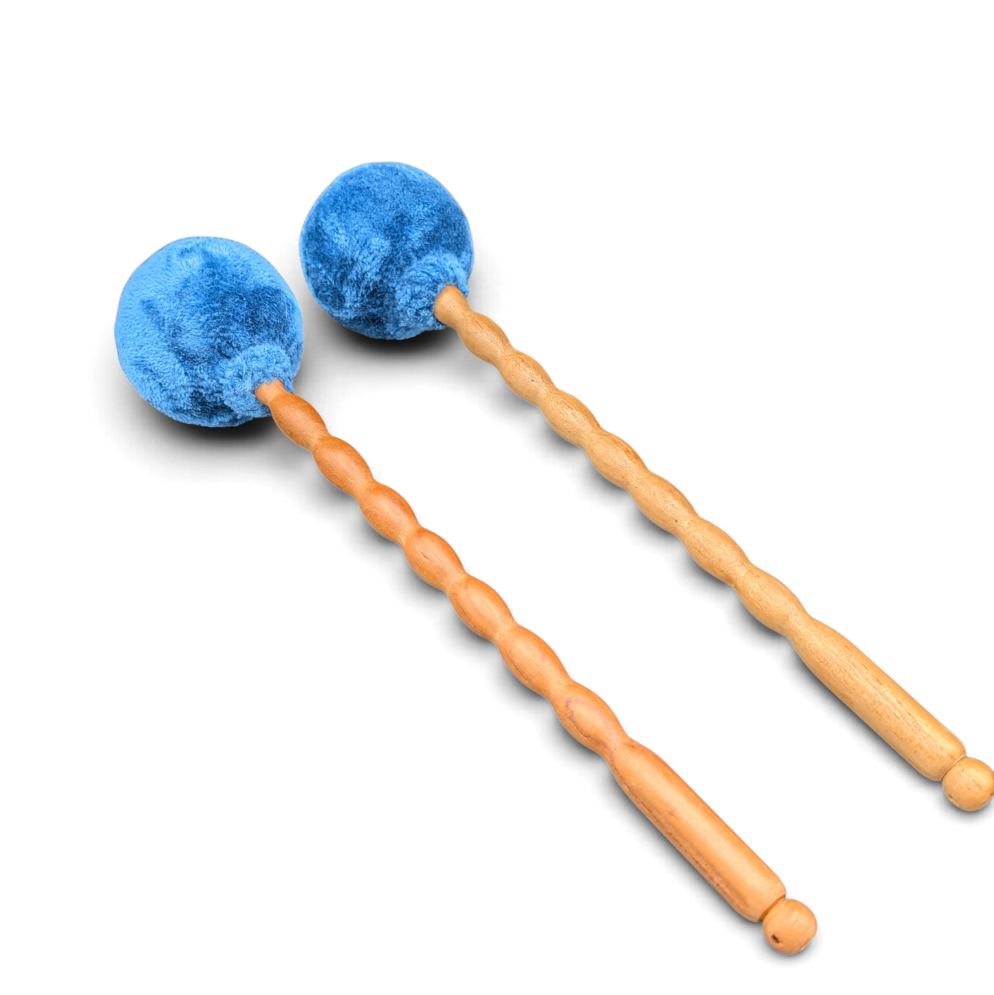 Grotta Sonora roller mallet pair – blue