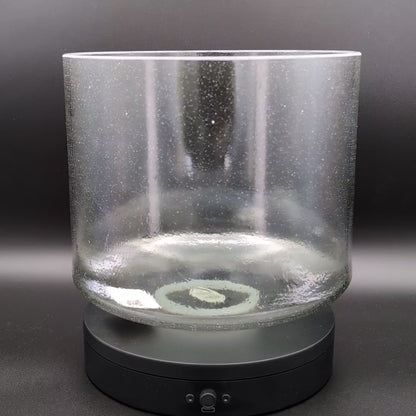 Crystal Tones 9" Sage Aura Gold Quartz Crystal Singing Bowl (A#3+20)