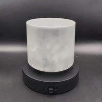 Crystal Tones 7" Moldavite Singing Bowl (G#4+20)