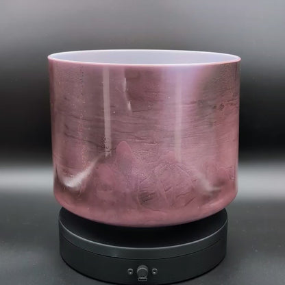 Crystal Tones 9" Sugilite Quartz Crystal Singing Bowl (C4+25)