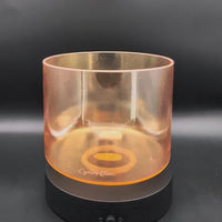 Crystal Tones 8" Grandmother Singing Bowl (F#4-25)