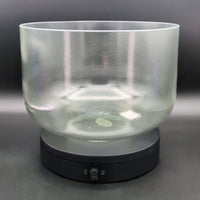 Crystal Tones 10" Sage Aura Gold Quartz Crystal Singing Bowl (G3+30)