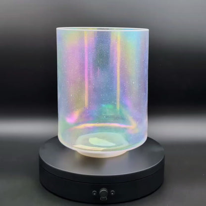 Crystal Tones 6" Platinum Quartz Crystal Singing Bowl (A4-30)