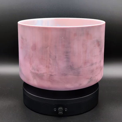 Crystal Tones 9" Kunzite Quartz Crystal Singing Bowl (D4+15)