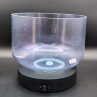 Crystal Tones 10" Androgynous Indium Quartz Crystal Singing Bowl (F#3+0)