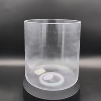 Crystal Tones 8" Androgynous Indium Singing Bowl (D4+45)