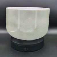 Crystal Tones 10" Sage Forest Gold Quartz Crystal Singing Bowl (A3+15)