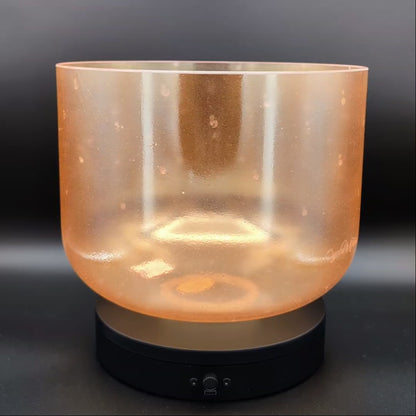 Crystal Tones 10" Grandmother Quartz Crystal Singing Bowl (A3-30)