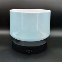 Crystal Tones 9" Ocean Gold Clear Quartz Crystal Singing Bowl (C#4+45)