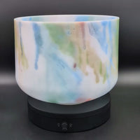 Crystal Tones 10" Abalone Quartz Crystal Singing Bowl (C4-20)