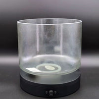 Crystal Tones 8" Sage Aura Gold Quartz Crystal Singing Bowl (C#4+15)