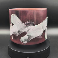 Crystal Tones 7" Pink Tourmaline Singing Bowl (A#4+40)