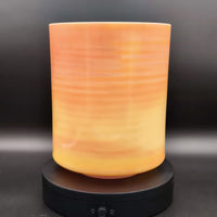 Crystal Tones 7" Sunstone - Celestial Rings Crystal Singing Bowl (G4-25)