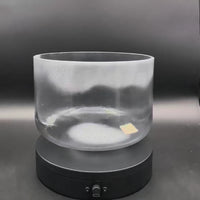 Crystal Tones 8" Celestite Singing Bowl (F4+35)