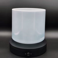 Crystal Tones 7" Zeal Point Quartz Crystal Singing Bowl (G#4-15)