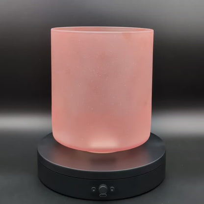 Crystal Tones 6" Pink Himalayan Salt Quartz Crystal Singing Bowl (A4+15)