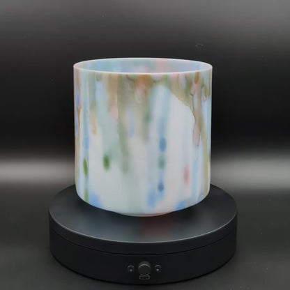 Crystal Tones 6" Abalone Quartz Crystal Singing Bowl (A4-45)
