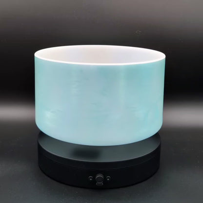 Crystal Tones 8" Ocean Gold Quartz Crystal Singing Bowl (G4-30)