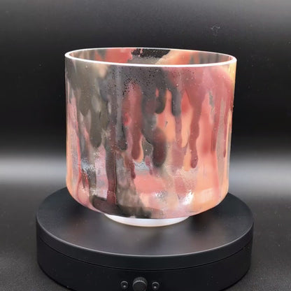 Crystal Tones 6" Super 7 Clear Quartz Crystal Singing Bowl (C+15)