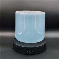 Crystal Tones 7" Zeal Point Quartz Crystal Singing Bowl (G4+0)