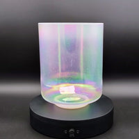Crystal Tones 6" Platinum Quartz Crystal Singing Bowl (F#4-15)