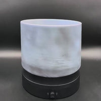 Crystal Tones 8" Black Tourmaline Singing Bowl (D4+20)