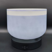 Crystal Tones 10" Ocean Indium Quartz Crystal Singing Bowl (B3-15)