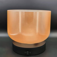 Crystal Tones 10" Grandmother Quartz Crystal Singing Bowl (A#3+20)