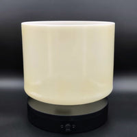 Crystal Tones 9" Lemon Angel Gold Quartz Crystal Singing Bowl (C4-15)