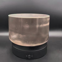 Crystal Tones 9" Charcoal Singing Bowl (D4-30)