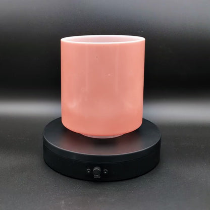 Crystal Tones 6" Rose Quartz Quartz Crystal Singing Bowl (A#4+20)