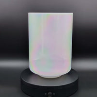 Crystal Tones 6" Mother of Platinum Quartz Crystal Singing Bowl (F#4+30)