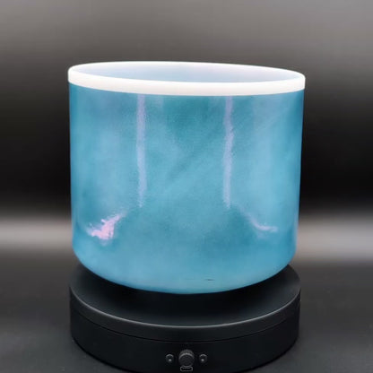 Crystal Tones 8" Zeal Point Quartz Crystal Singing Bowl (C#4+15)