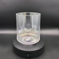 Crystal Tones 6" White Light Aura Gold Singing Bowl (F4+30)